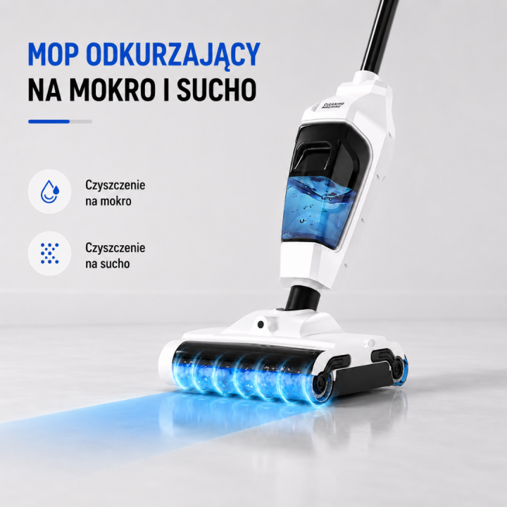 Floor Master 2w1 Odkurzacz i Mop Bezprzewodowy | Outlet u Kamila